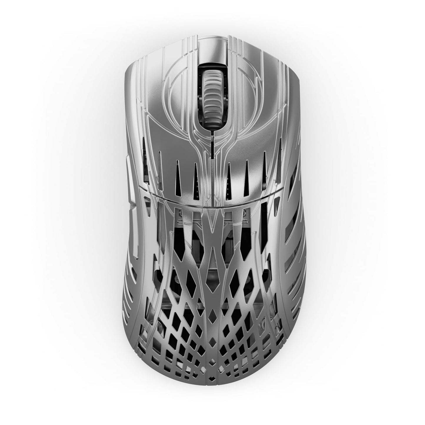 PWNAGE Stormbreaker Wireless Magnesium Gaming Mouse 8kHz - 50grams Ultralight Esports Pro Gamer Flawless Professional PAW3395 Optical Sensor 26,000 DPI - 8000Hz -100% PTFE Skates Ergo -Platinum