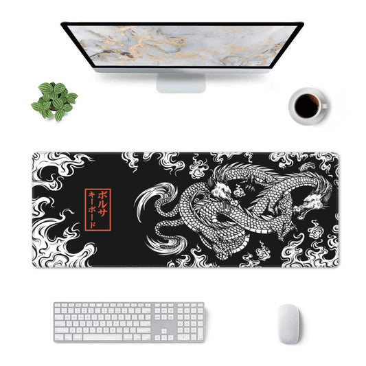 Japanese Dragon Large Mouse Pad