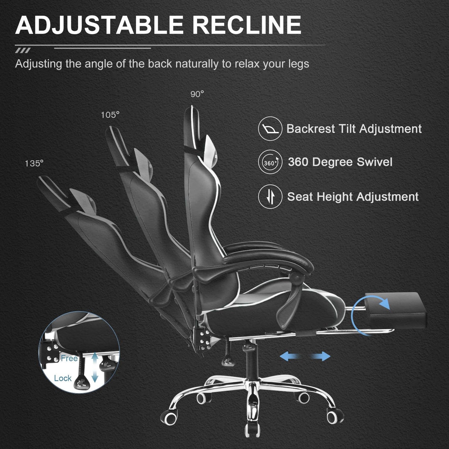 GTPLAYER Gaming Chair